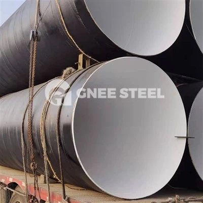 IPN8710 3PE antikorozivna spiralna čelična cijev većeg promjera